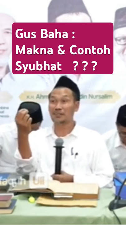Maqom Waro' ‼️ Kiyai Dulu Menghindari Syubhat ? Gus Baha #muhammadnurbinyusuf