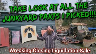 Look At All The Parts We Picked From The Wrecking Yard Just Before They Close Up The Doors For Good! by Country Boy Gas Garage 8,869 views 1 year ago 20 minutes