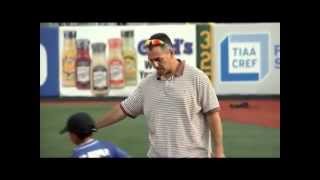 John Franco Coaches Kids at MCU Camp