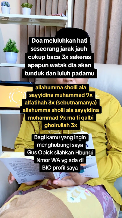 Doa meluluhkan hati seseorang jarak jauh cukup baca 3x #doa #amalan #pengasihan