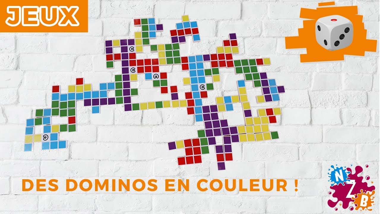 Jeu de société Chromino Deluxe Dominos Complet Fr Asmodée N°2