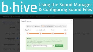 Using the Sound Manager and Configuring Sound Files screenshot 3