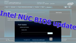 Intel NUC 12WSH Mini PC BIOS Update