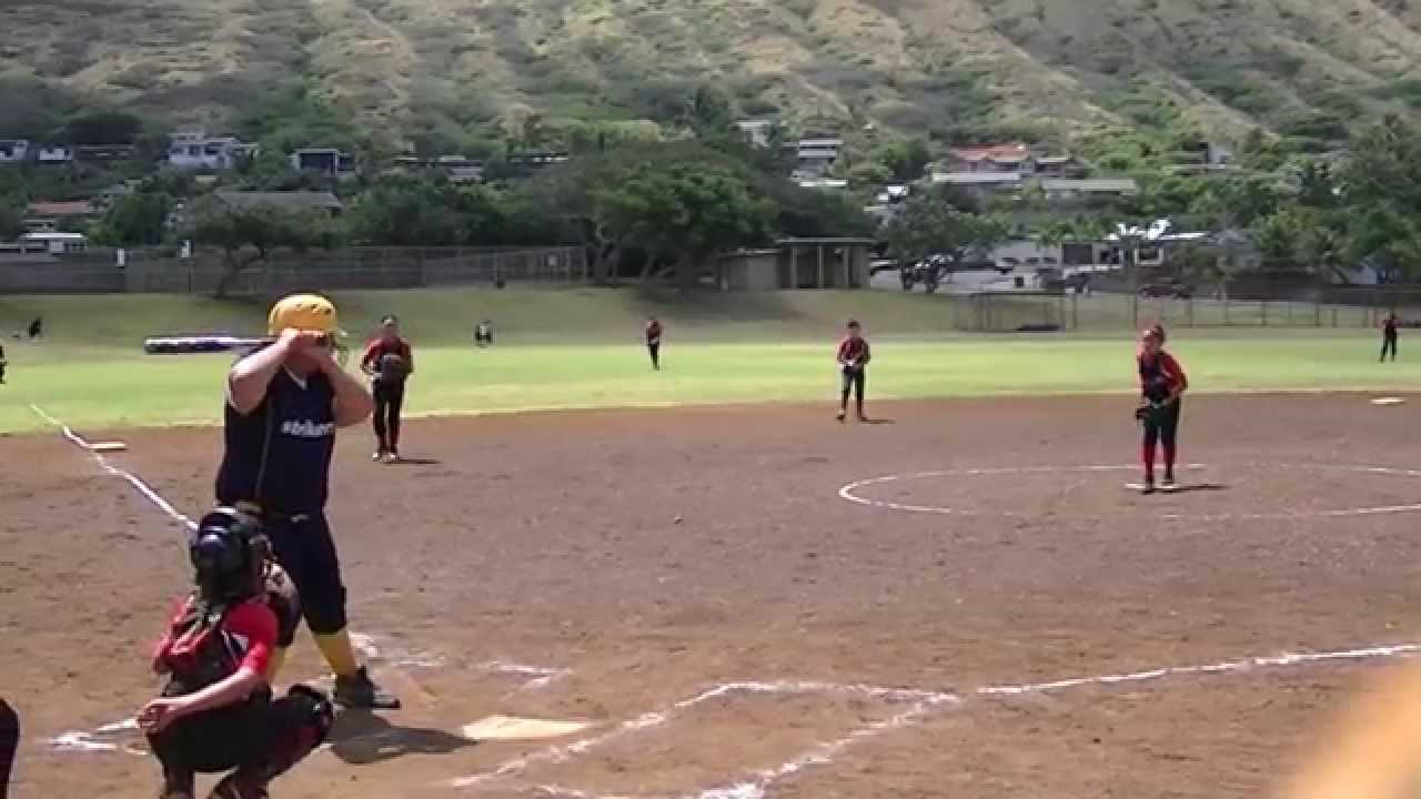 10u softball pitcher change up YouTube