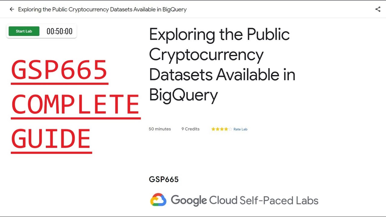 Exploring the Public Cryptocurrency Datasets Available in BigQuery [GSP665]