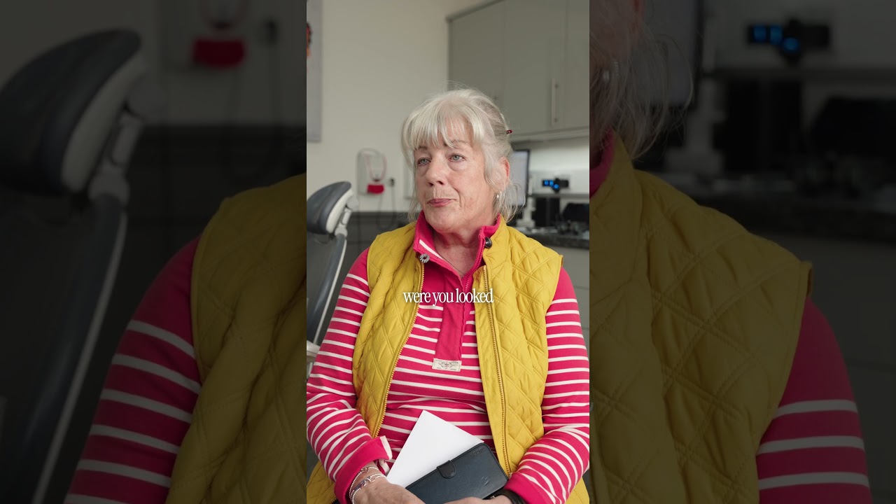 Mary discusses her dental implant and crown treatment