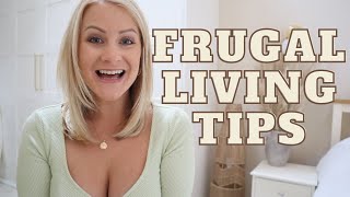 20 FRUGAL LIVING TIPS TO LIVE MORE FRUGALLY OR TO SAVE MONEY IN THE COST OF LIVING CRISIS 2023.