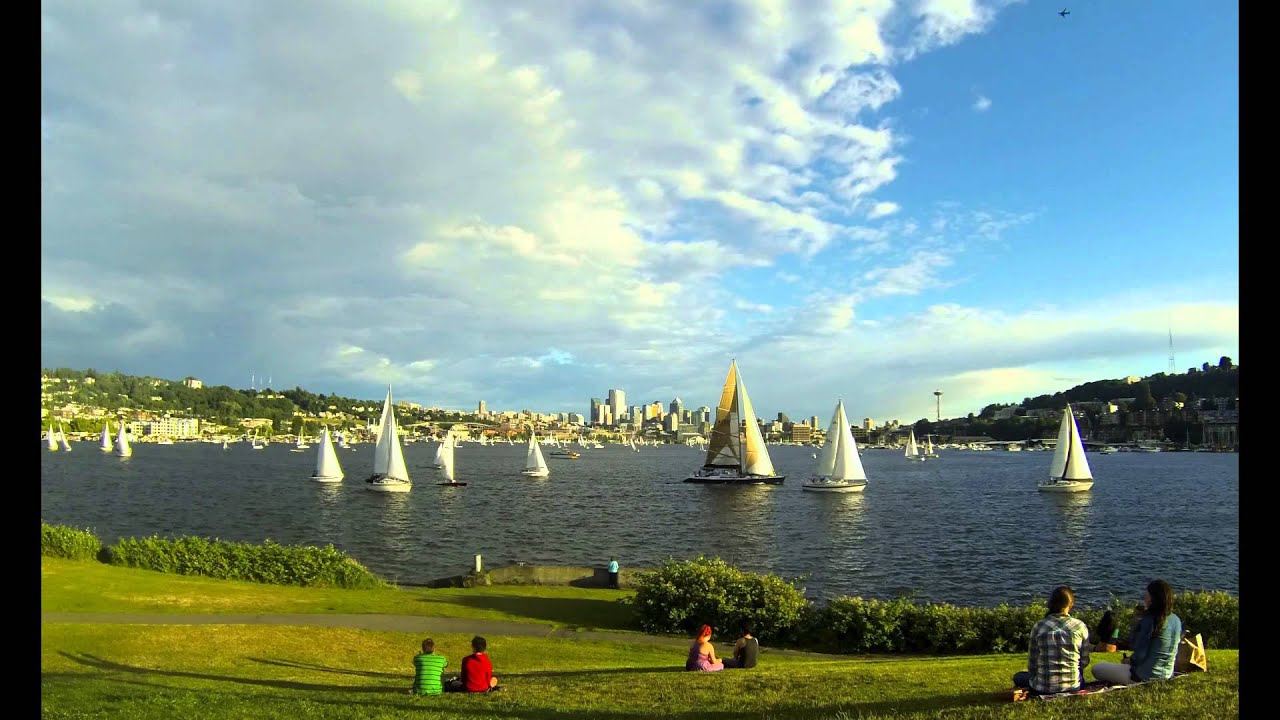 Duck Dodge race time lapse