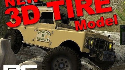 RC Simulation 2.0 Update 3D TireModel