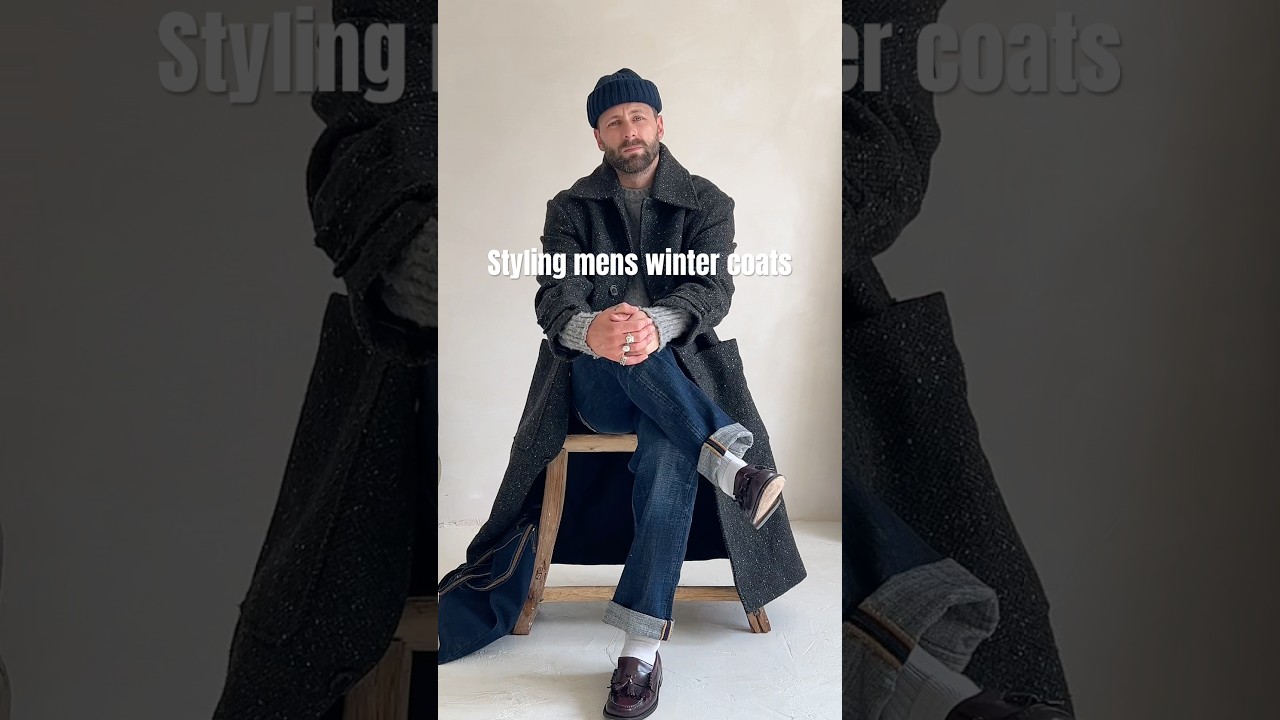 Styling mens winter coats 