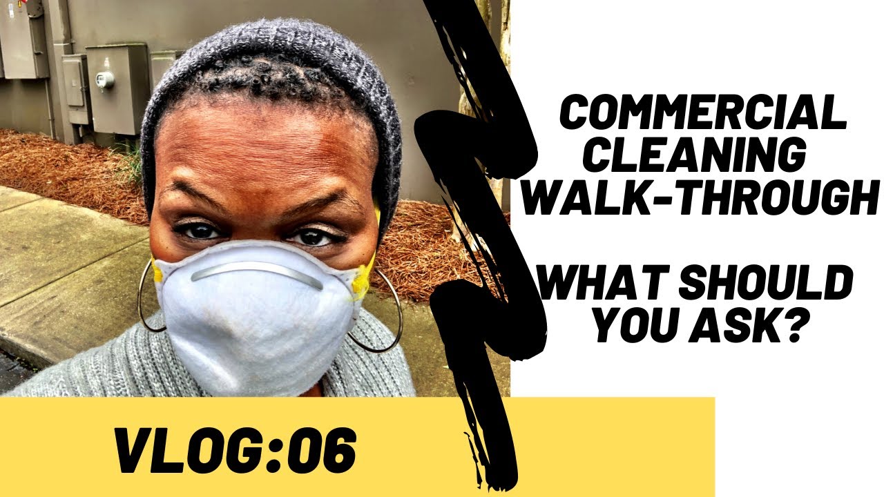 Commercial Cleaning Janitorial WalkThrough YouTube