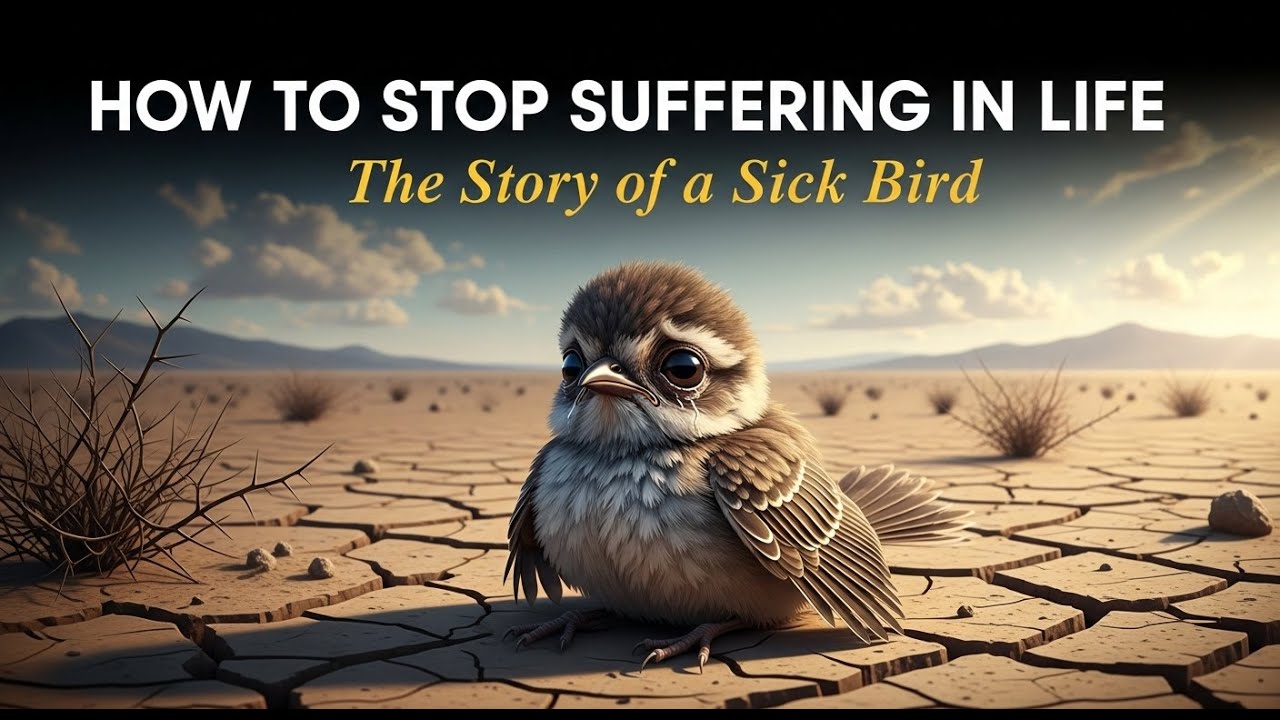 How To Stop Suffering In | Story Of A Bird | English Moral Stories & Life Lessons