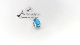 ALTINOFİSİ Okyanus Mavisi Charm 925 Ayar Gümüş HD VİDEOLU BİZİ TAKİP EDİN85