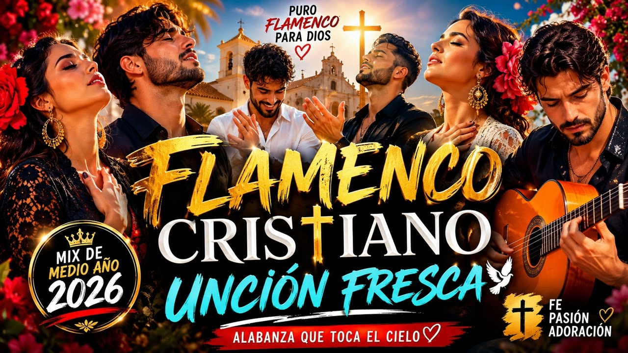 Cover 🔥 FLAMENCO CRISTIANO UNCIÓN FRESCA 2026 🙏Ma de hora y media.