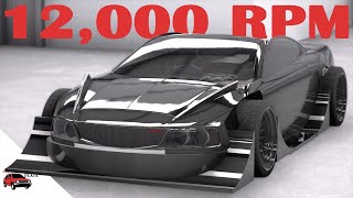 Extreme Widebody 2000hp Twin-Turbo V10 Hyper Car (Automation + BeamNG.drive)