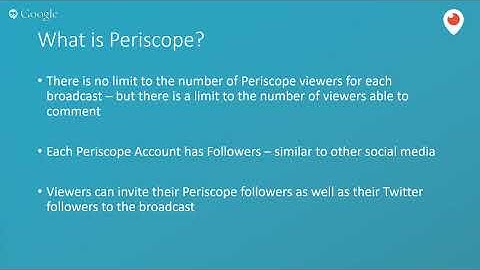 Periscope 101: How To Get Started Live Broadcast Streaming