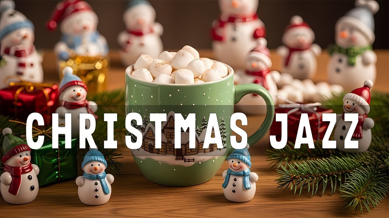 Christmas Jazz 2026 ☕ Happy Winter Coffee Jazz & Smooth Bossa Nova Piano Vibes