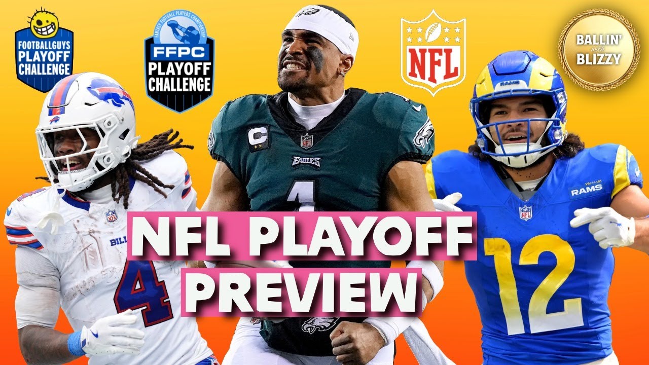 NFL Playoff Preview and Picks, Plus FFPC Challenge Selections