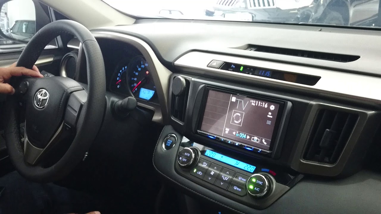 Toyota Rav4 - Multimidia Pioneer Carplay sem fio + Android Auto e Espelhamento - ArtsomAuto