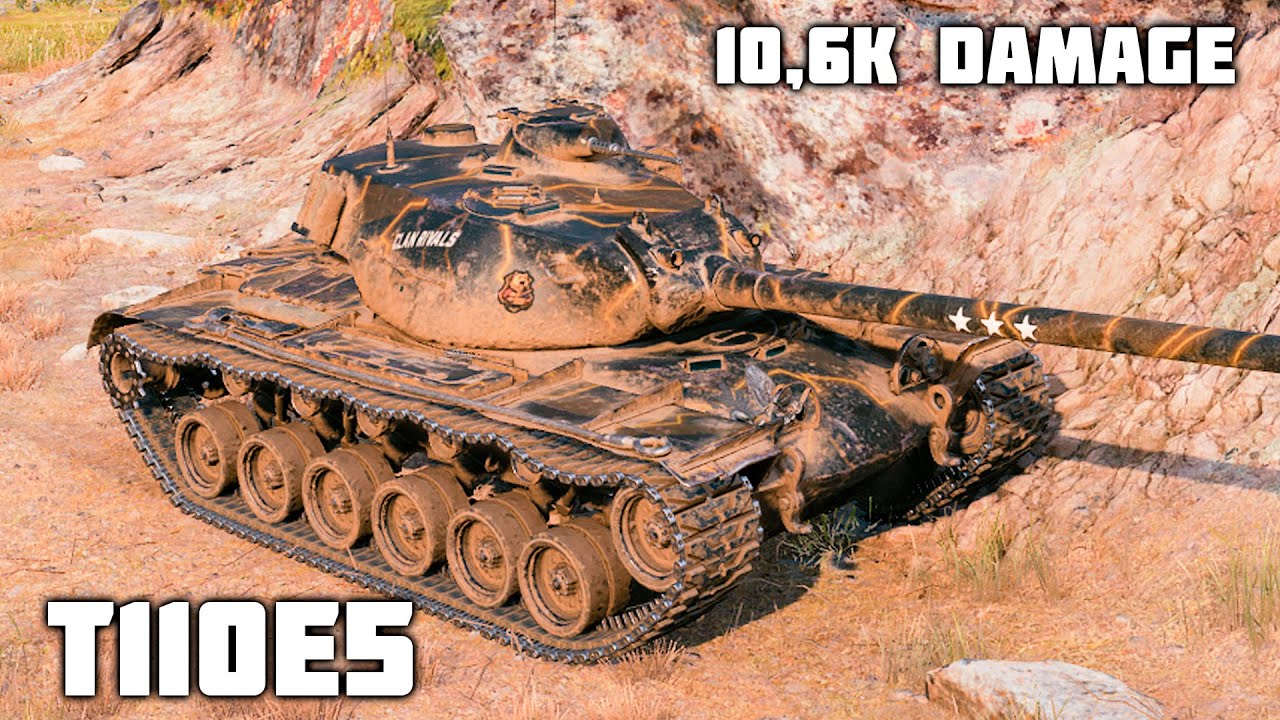 T110E5 WoT 6Kills 10 6K Damage YouTube t110e5-wot-6kills-10-6k-damage-youtube