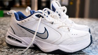 Awesome Gym Shoe! - Nike Air Monarch IV - Review & Demo