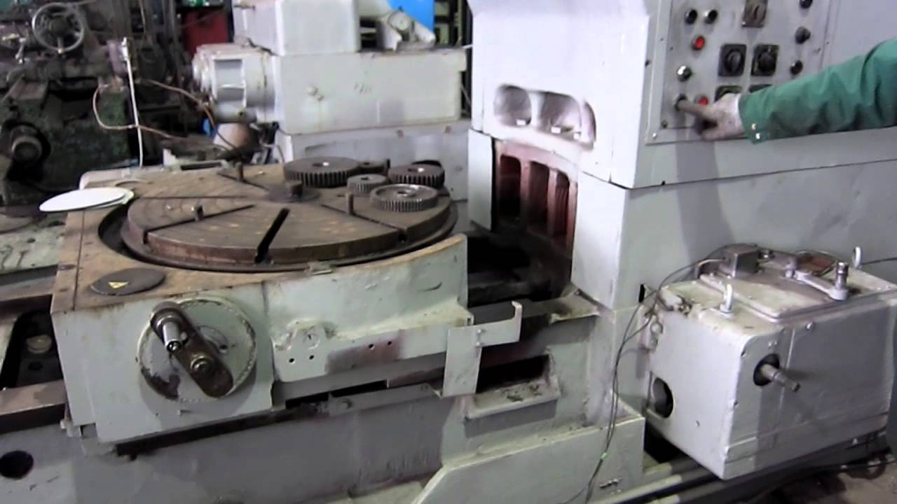 Gear shaper STANKO 5B150 table moving