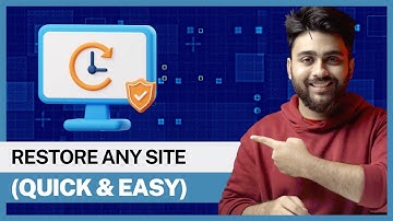 How to QUICKLY restore any website (FREE)