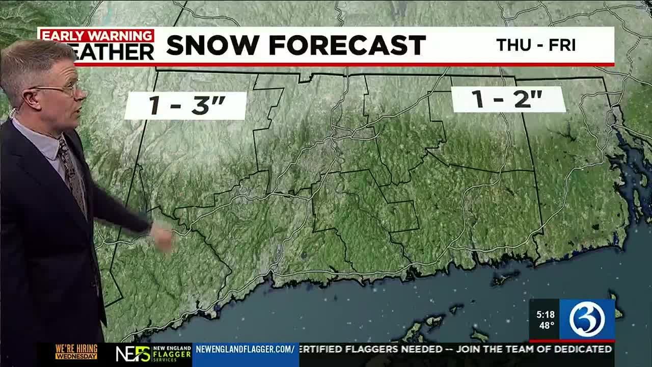 FORECAST: Storm could bring wintry mix to parts of the state - YouTube