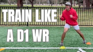 Train Like A D1 WR