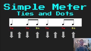 Simple Meter Takadimi: Ties and Dots