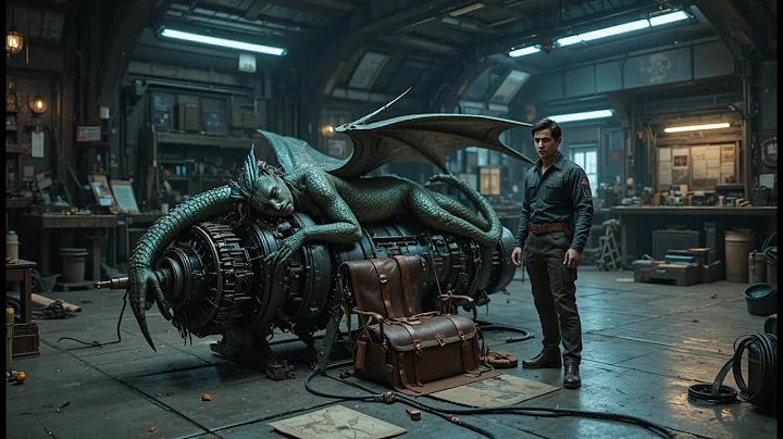 A Human Mechanic Finds a Dragon Woman Sleeping in His Hangar—Little Did He Know She Would be His|HFY