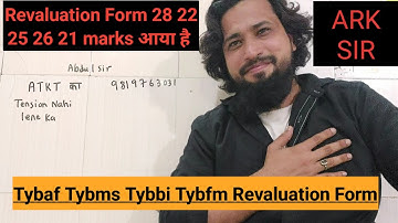 2025 Tybaf  sem6  Revaluation Results |Mumbai University exam |Tybaf tybms tybbi Revaluation ARK SIR