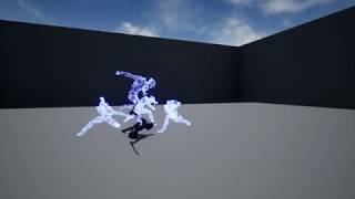 UE4 - Niagara Teleporting Ninja Test