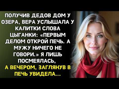«Открой печь в дедовом доме», — шепнула цыганка… А вечером я застыла