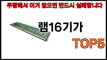 [램16기가 추천]ㅣ쿠팡에서 램16기가 모르면 쇼핑못하는 BEST5 알려드립니다