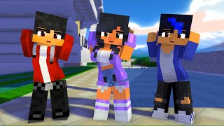 Couple Dance Aphmau Friends Aaron,Aphmau,Ein Darling Ohayo Super Idol - Minecraft Animation
