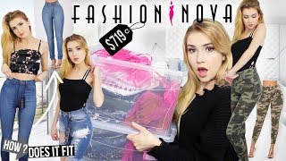 I SPENT $700 ON FASHION NOVA!! | How it fits.. WORTH THE HYPE?!