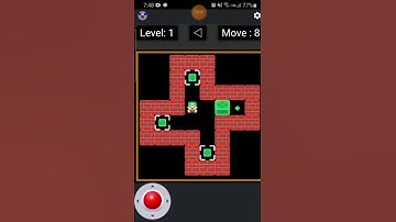 Brain sokoban level 1 solution