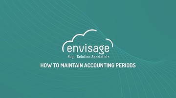 Sage 200 How To Series: Maintaining Accounting Periods