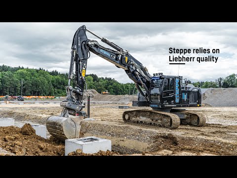 Liebherr & Steppe: Power, precision & partnership on site | Liebherr