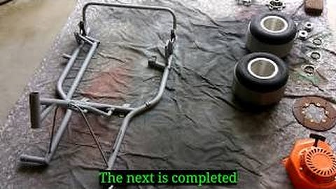 How to build a motorized drift trike Part 2