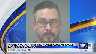 VIDEO: Handyman accused of raping woman in Pace