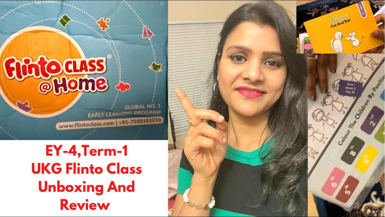 Flintobox Unboxing | Honest Review For Flinto class  | 4-5 years old Activities at home | UKG Term 2