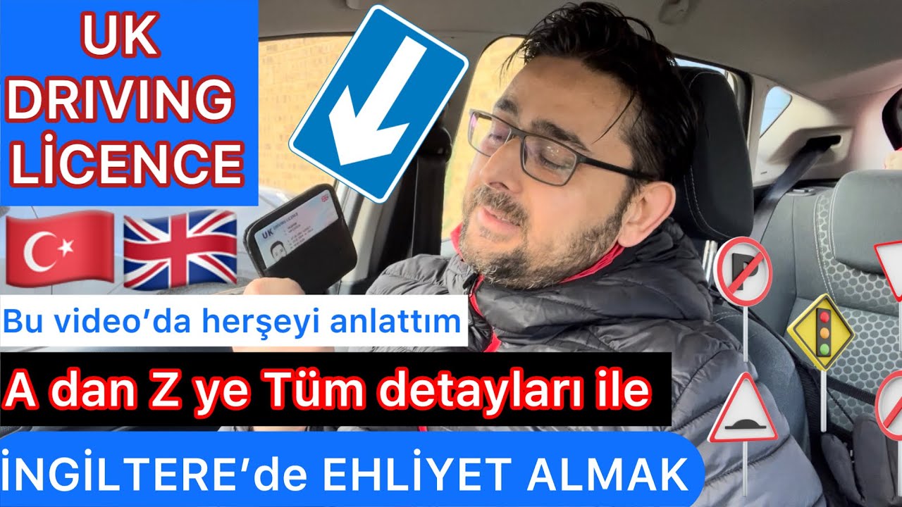 İngiltere’de ehliyet almak, nasıl alınır, tüm detayları , uyarı ve tavsiyeleriyle,uk driving licence