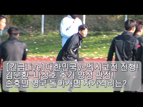 [긴급Live]한국 멕시코전 <strong>경기</strong> 진행! 김문환 나상호 추가 <strong>양성</strong>
