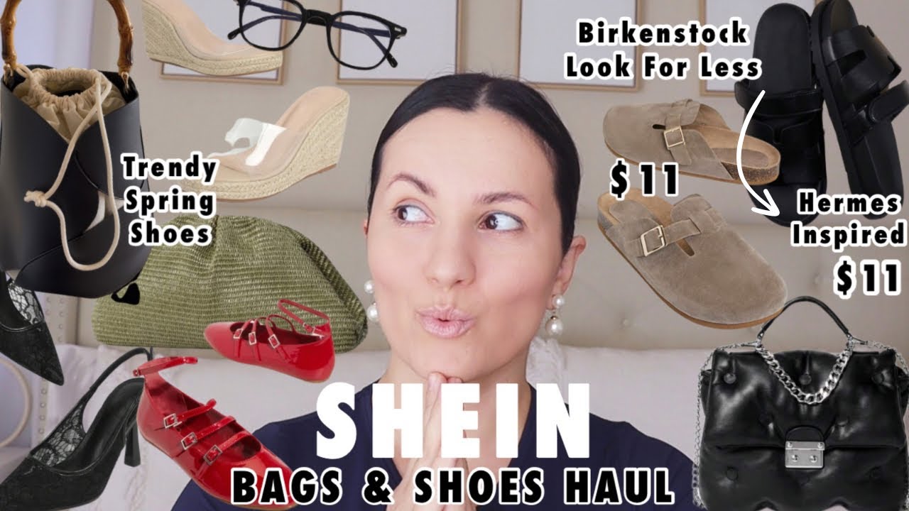 HUGE SHEIN SPRING  HAUL 2025 | *NEW* Trendy  Look For Less Bags, Shoes, & Accessories