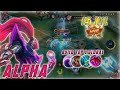 15 KIL Gemplay Alpha Mobile Legends - Build Top 1 Global ~ MLBB