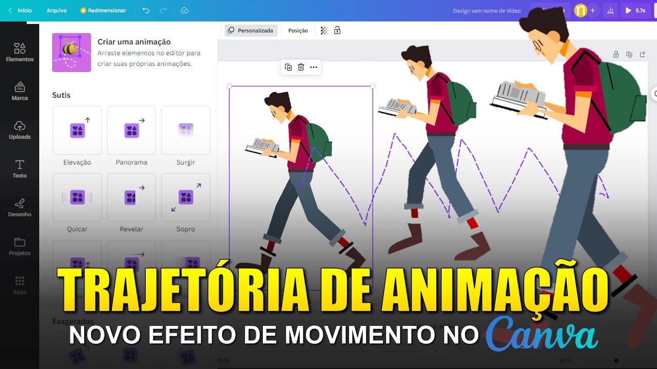 Como animar seus designs com o criador de GIFs Canva?