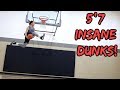 5’7 ASIAN has 44 inch VERTICAL!! Dunk Session!!
