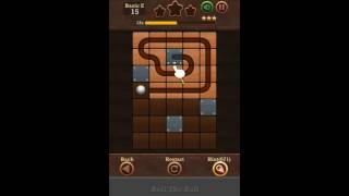Roll The Ball Slide Puzzle 2 - Basic E Level 15 Walkthrough screenshot 5